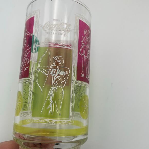 3 Vintage Coca-cola Advertising Thing’s Go Better With Coke Tumblers 12oz Sports - Picture 4 of 5